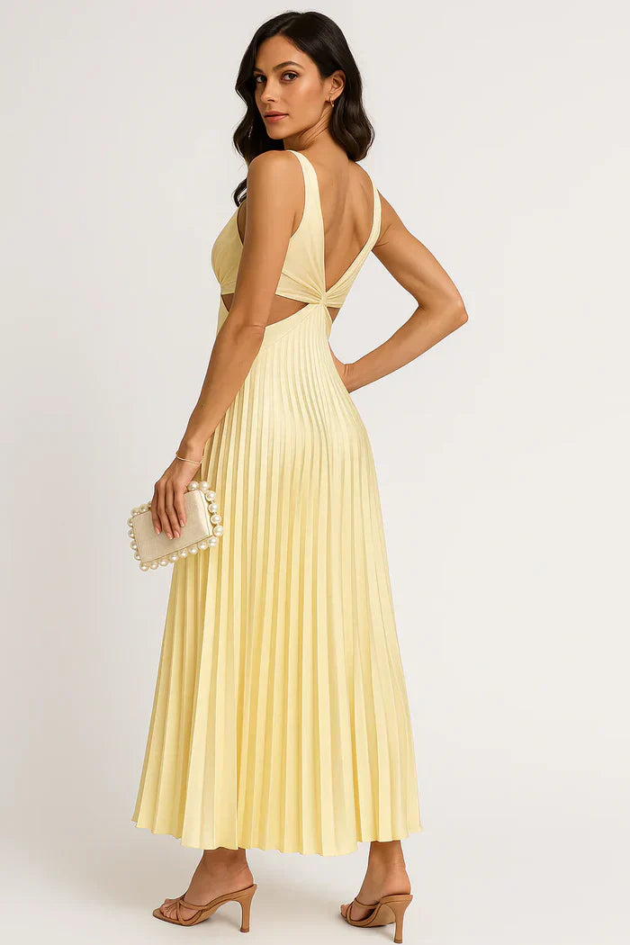 Idaira – Pleated Dress for Occasions