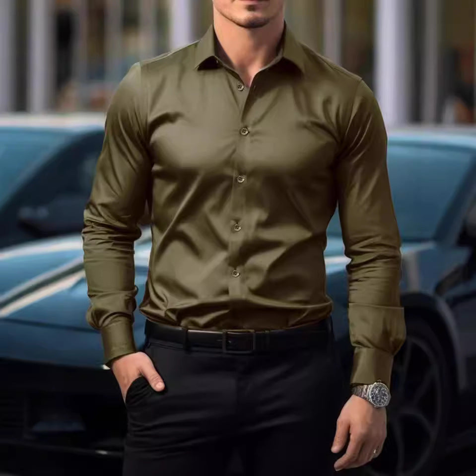 Men’s Casual Stretch Cardigan Jacket – Comfortable Everyday Style