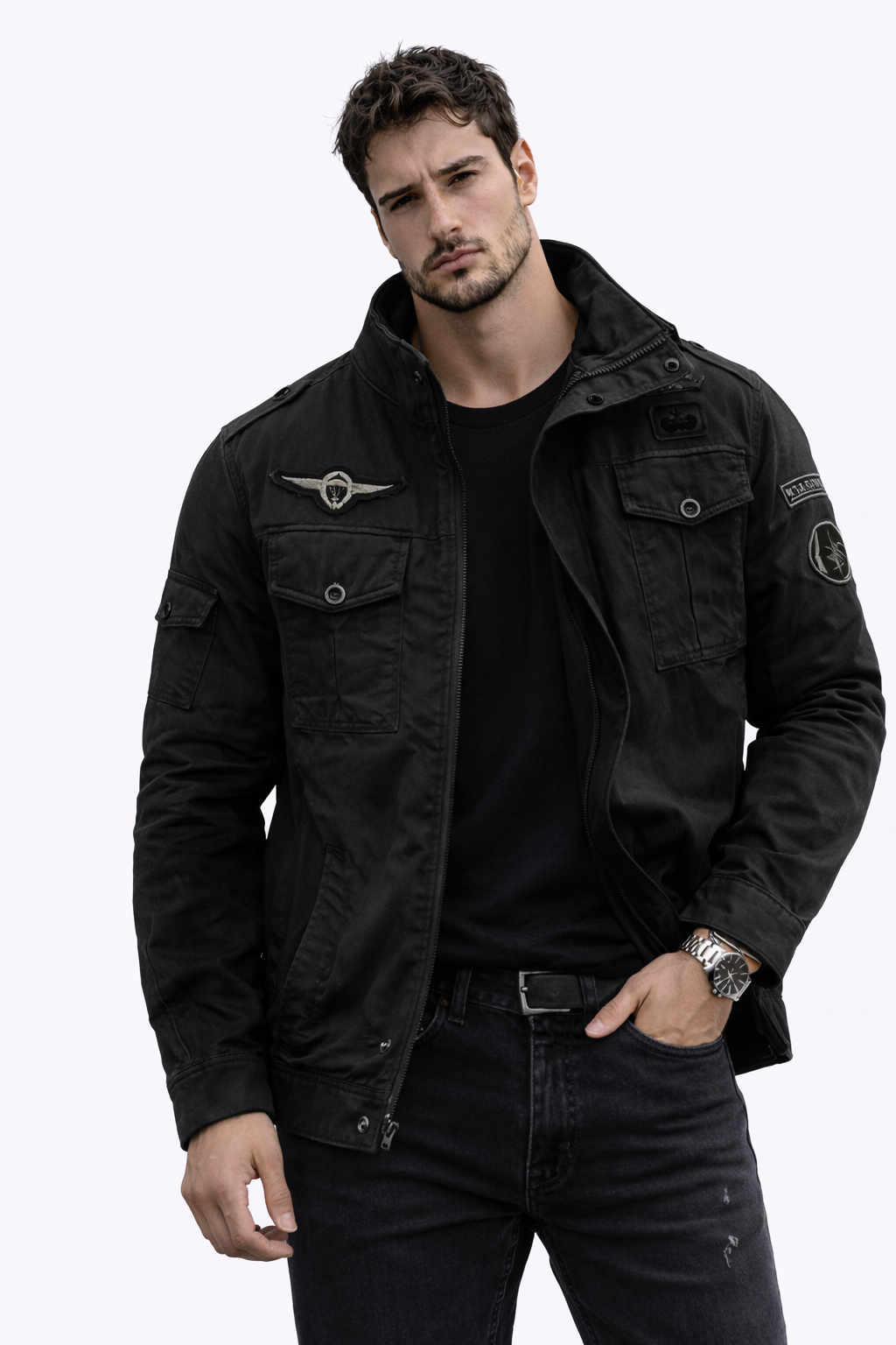 Carlos-Chaqueta Militar Clásica