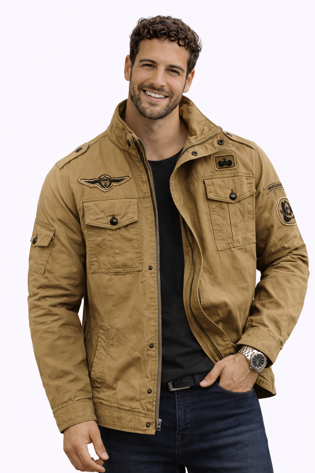 Carlos-Chaqueta Militar Clásica