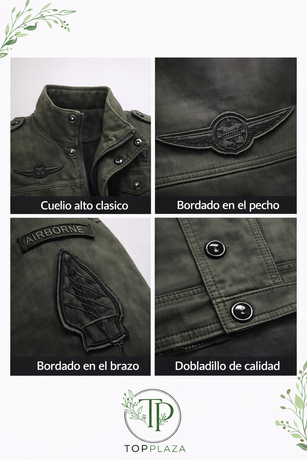 Carlos-Chaqueta Militar Clásica