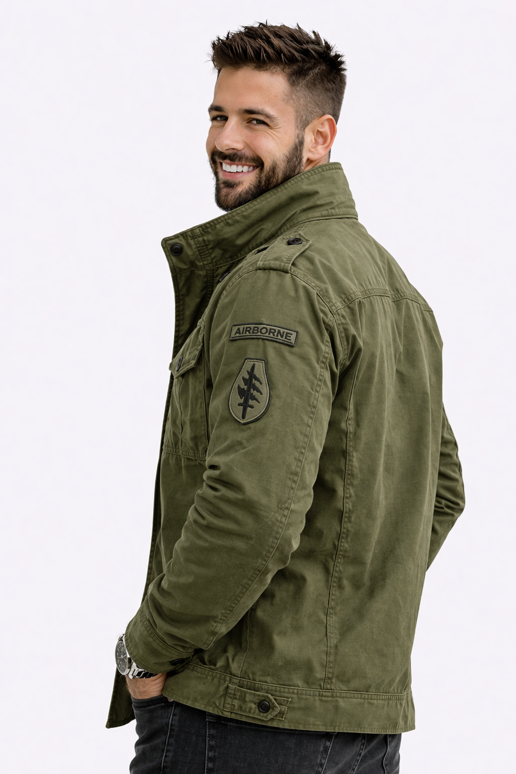 Carlos-Chaqueta Militar Clásica