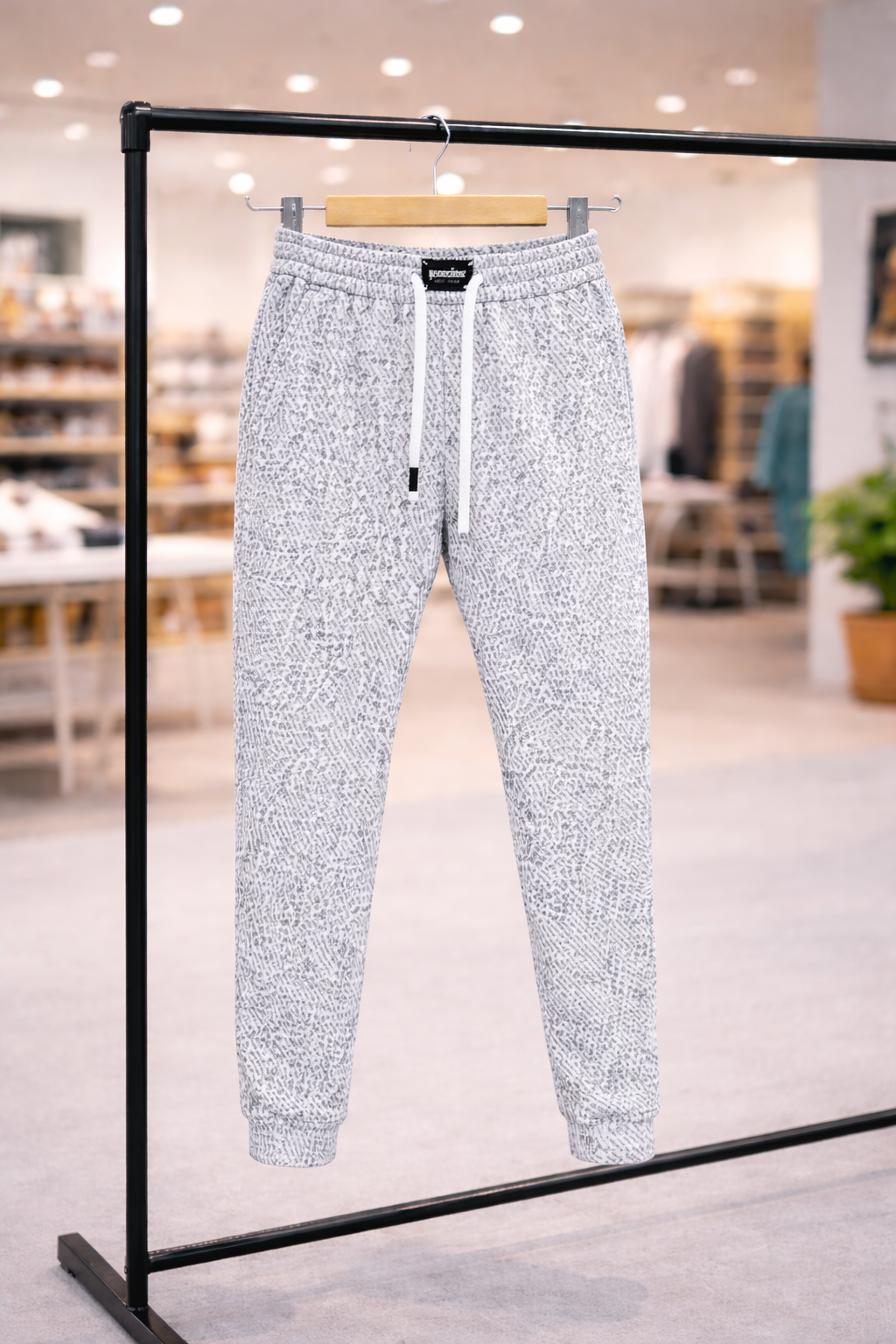 Hugo-Pantalones chandal de corte holgado
