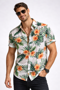 Edgar- Camisa Tropical de botones