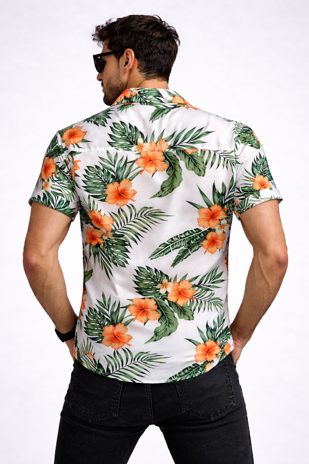 Edgar- Camisa Tropical de botones