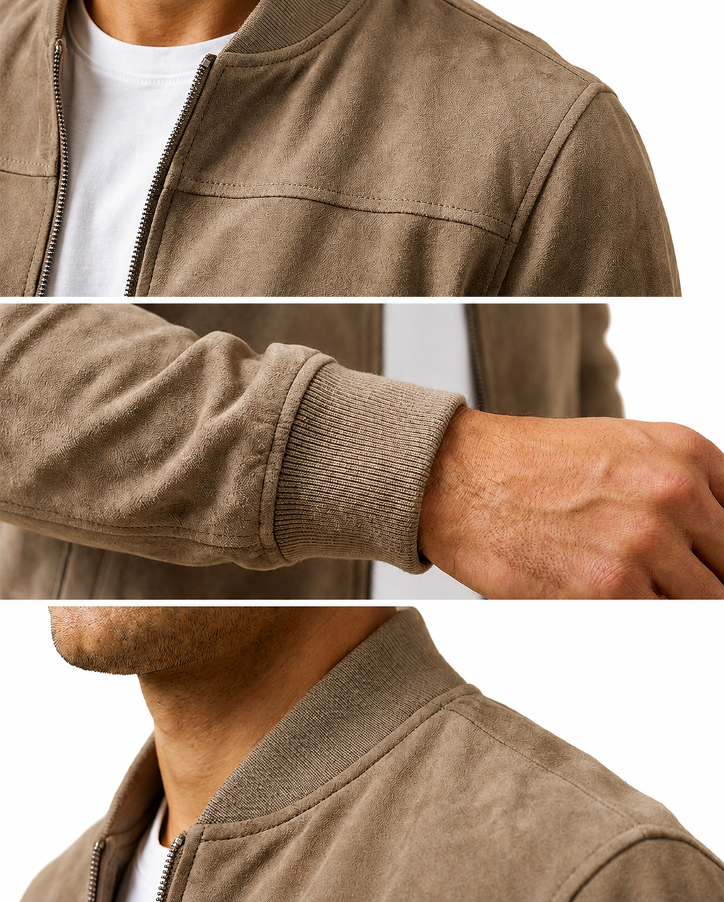 Almeida- Cazadora bomber estilo moderno