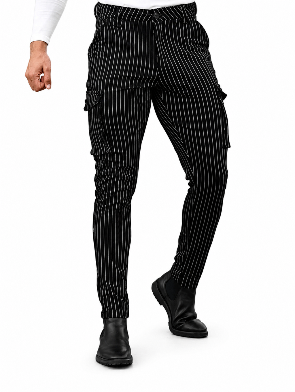 Mahy - Pantalones Slim Fit de gala