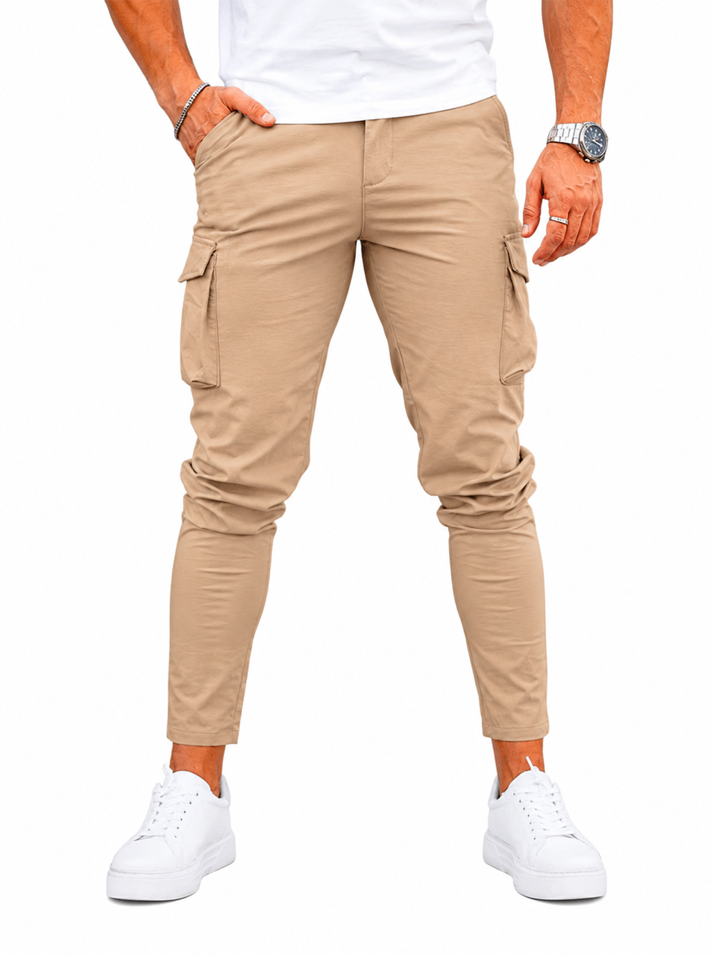 Franco-  Pantalones Cargo