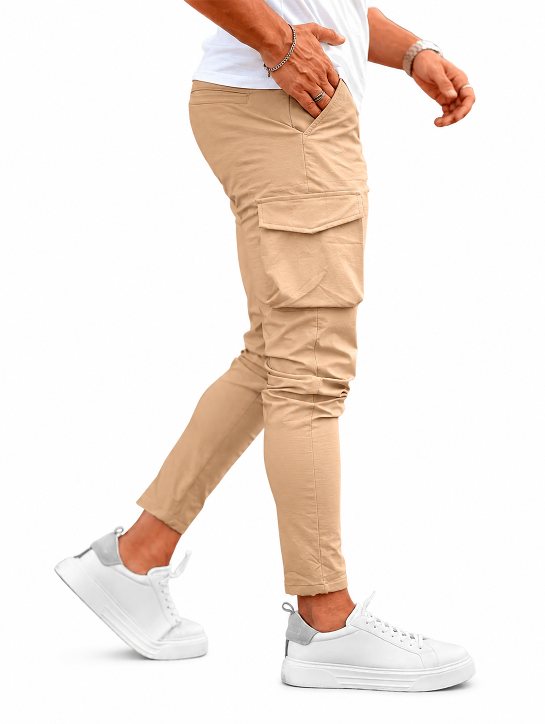 Franco-  Pantalones Cargo