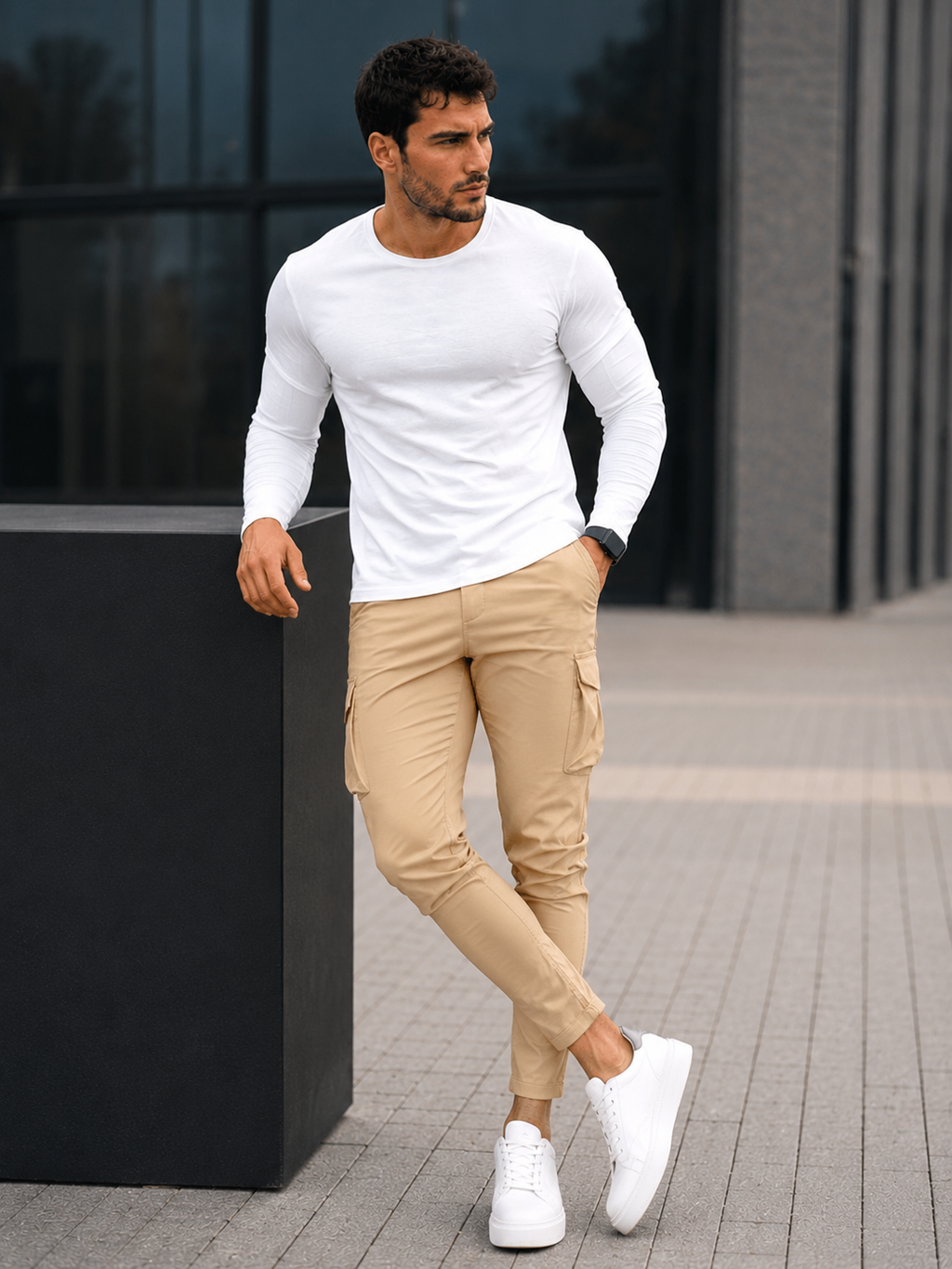 Franco-  Pantalones Cargo