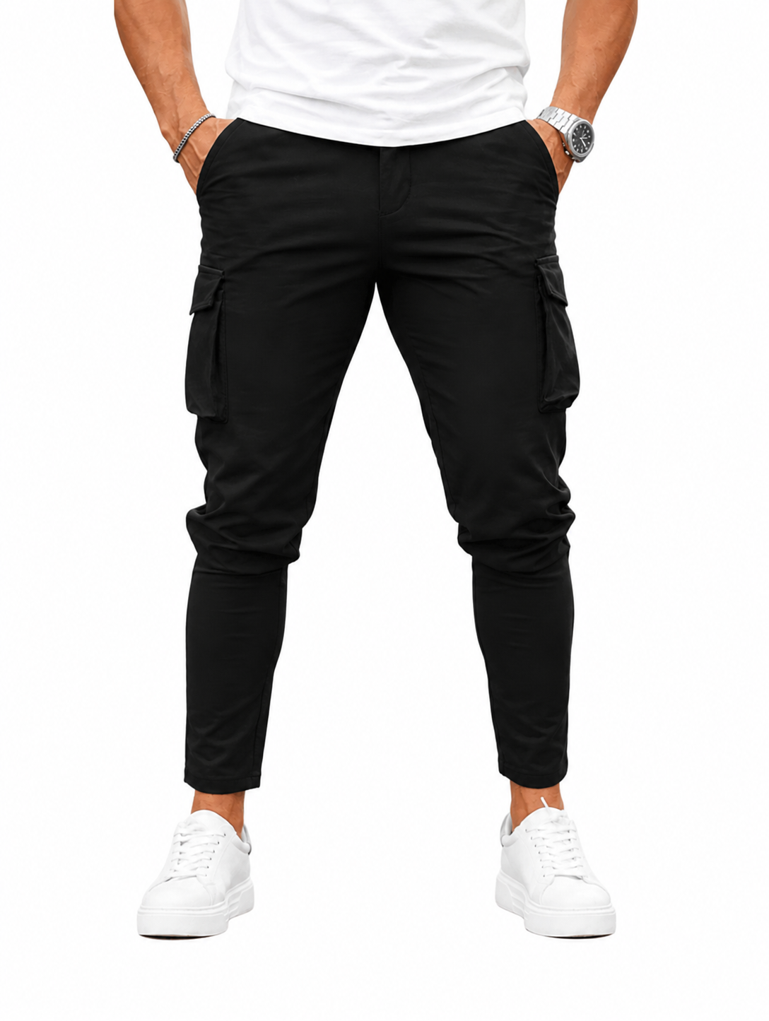Franco-  Pantalones Cargo