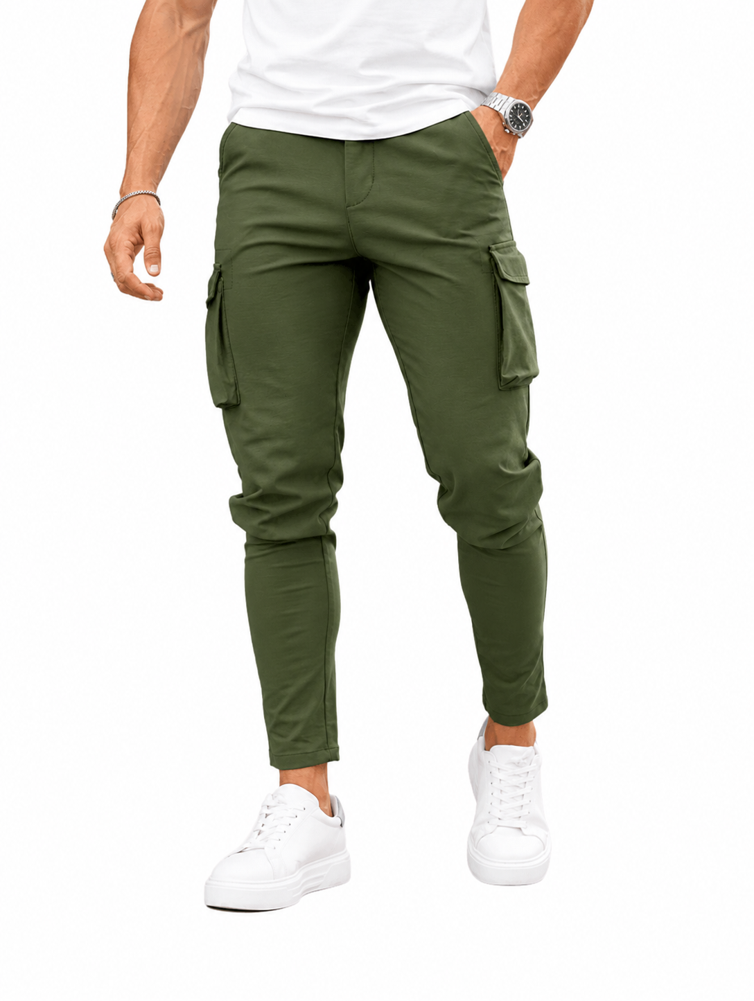 Franco-  Pantalones Cargo