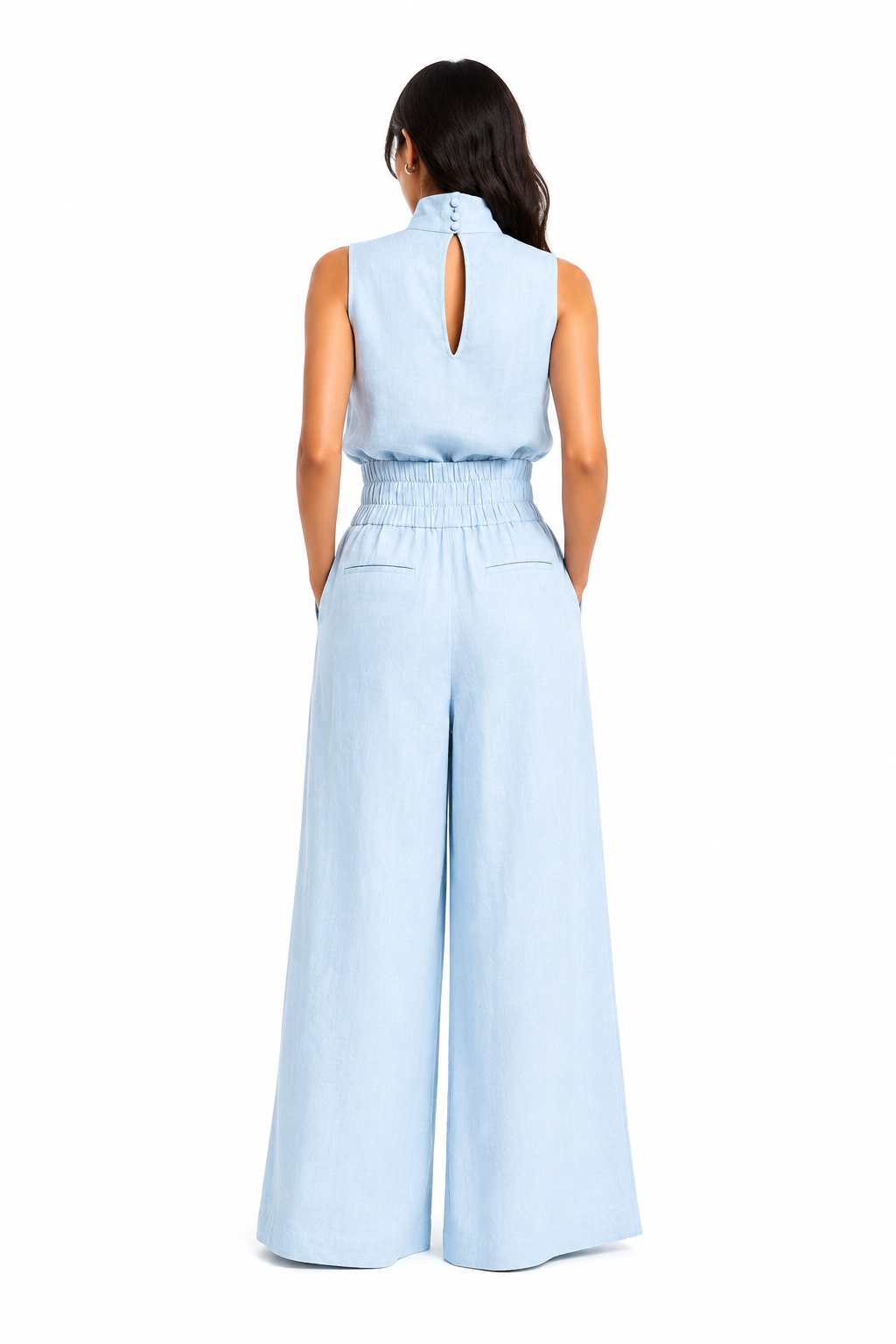 Mariana - Conjunto minimalista de lino