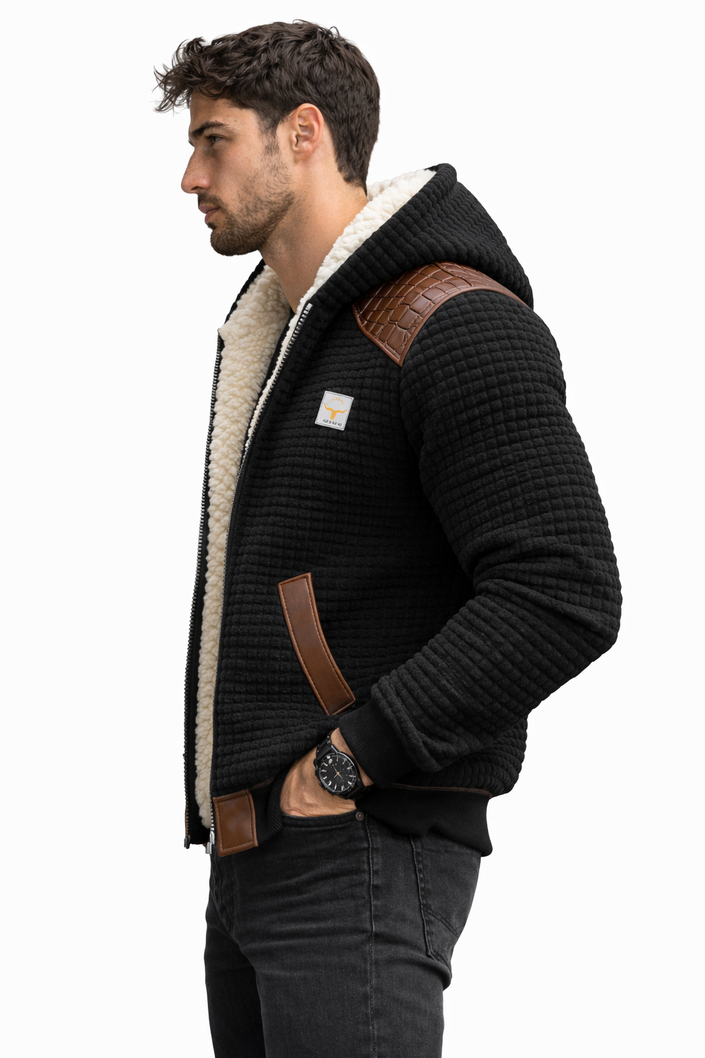 Jaime-Chaqueta texturizada