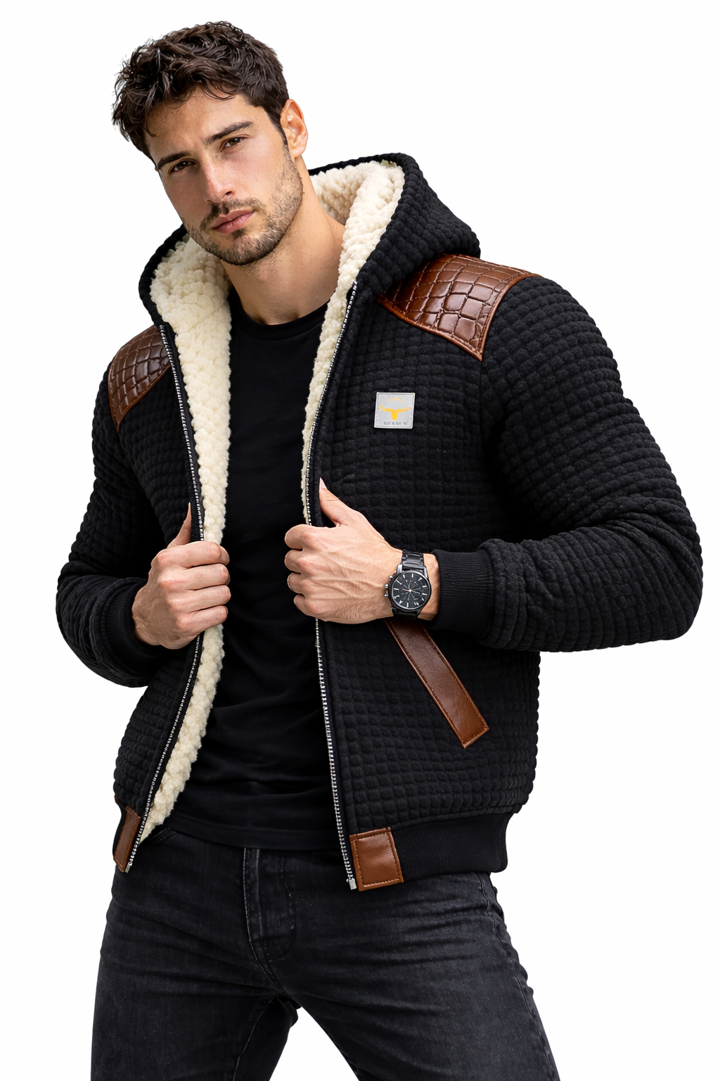 Jaime-Chaqueta texturizada