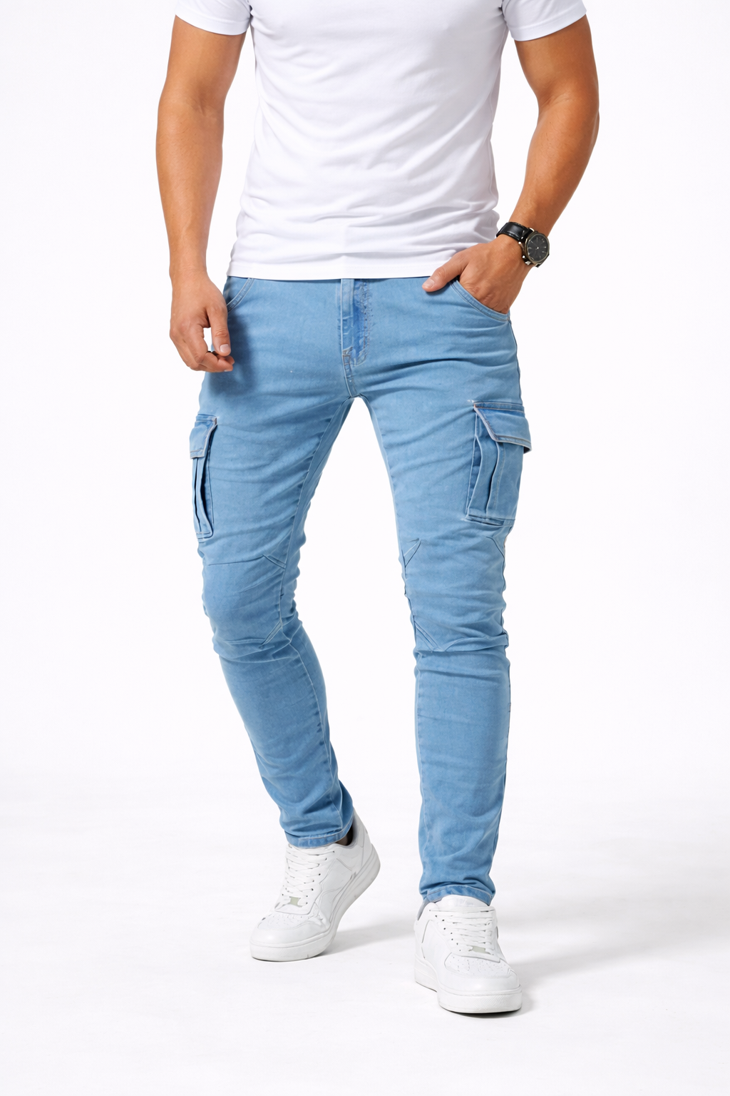 Deniz- Pantalones vaqueros elásticos