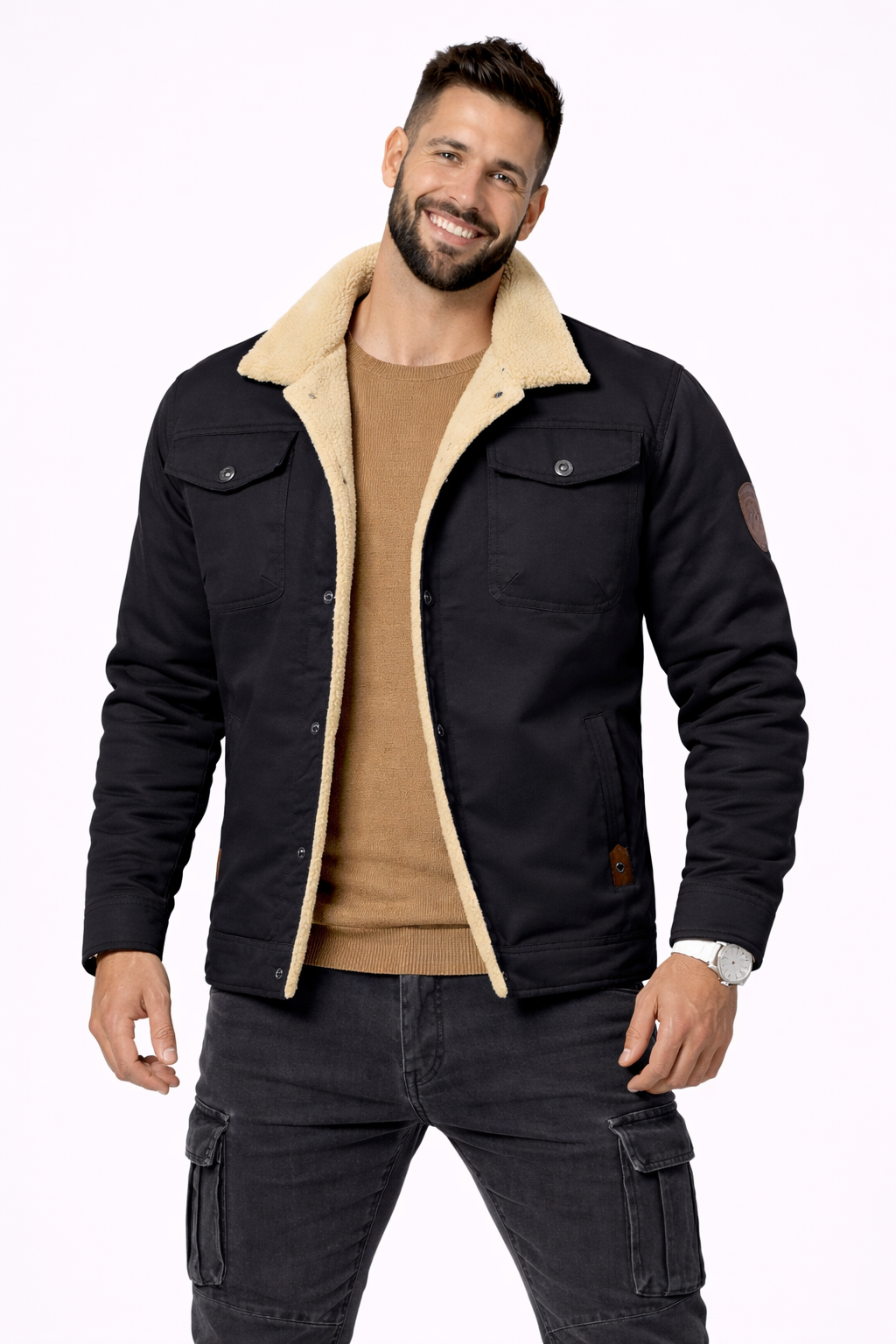 Johan-Chaqueta cálida de invierno