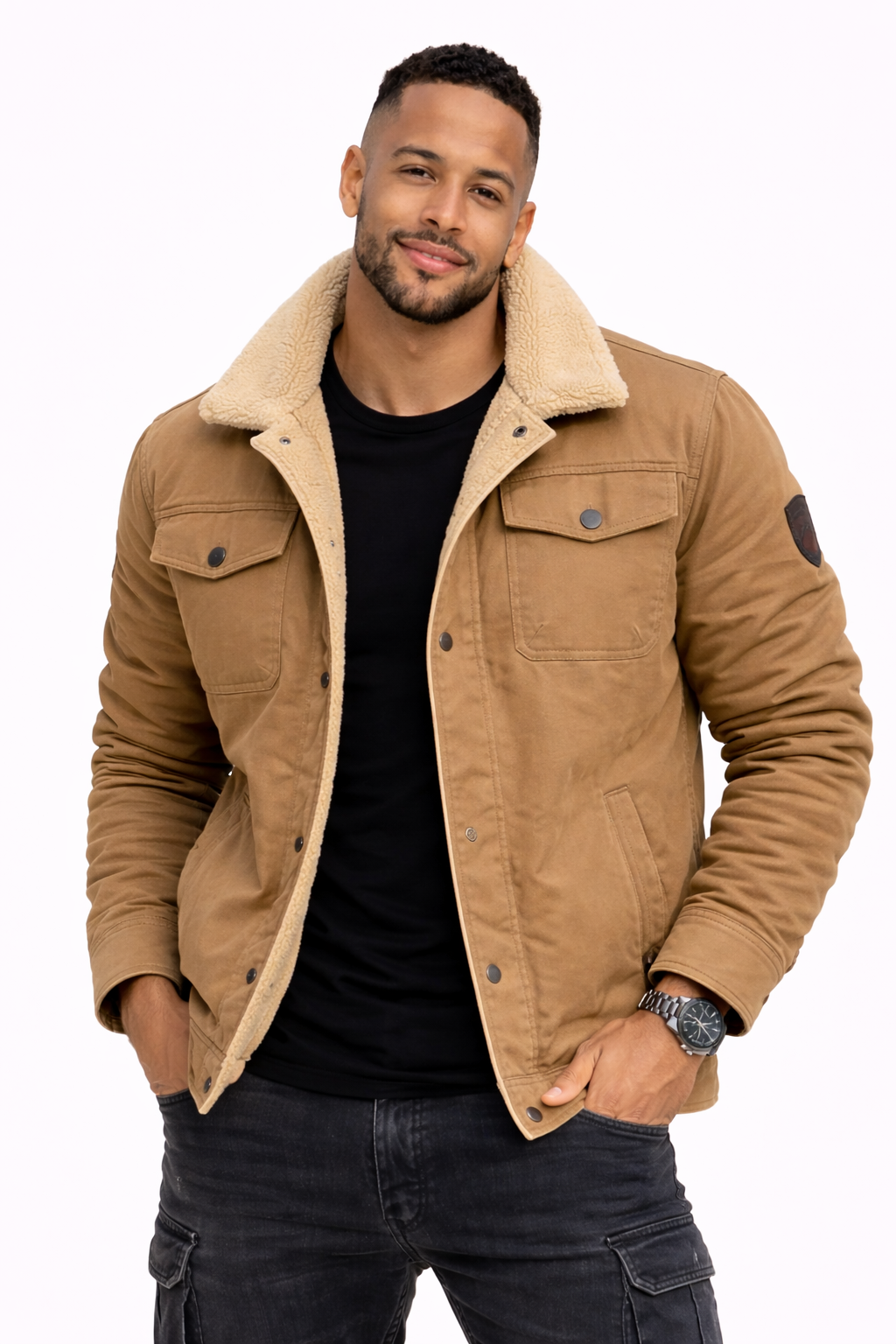 Johan-Chaqueta cálida de invierno