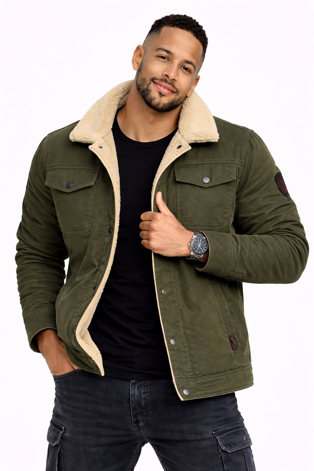 Johan-Chaqueta cálida de invierno