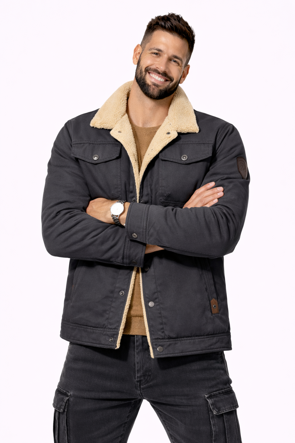 Johan-Chaqueta cálida de invierno