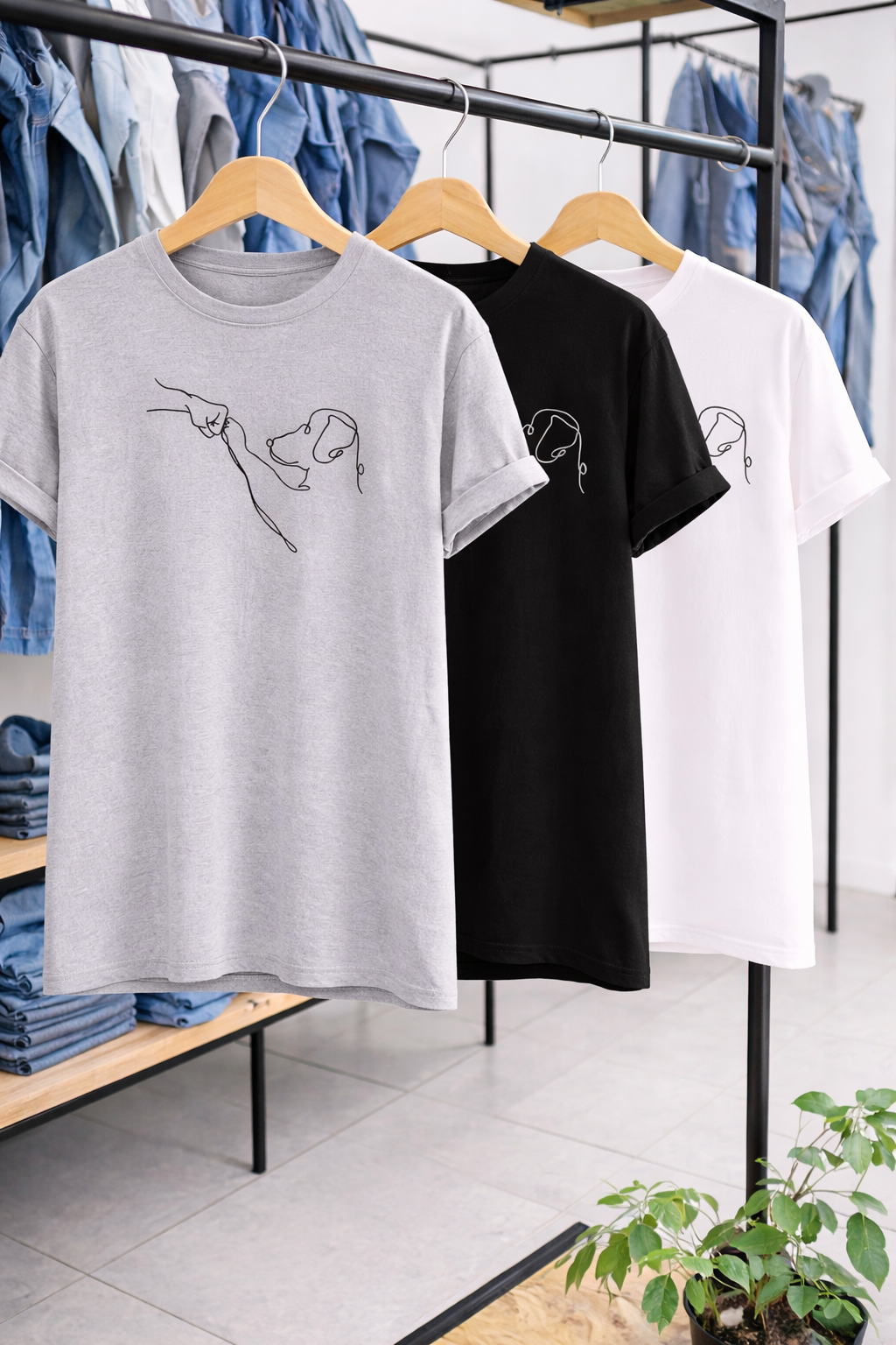 Sonia- Blusa cómoda, versátil, con un diseño canino