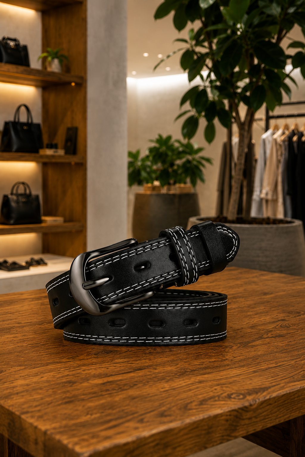 Sosa-Cinturón de cuero premium