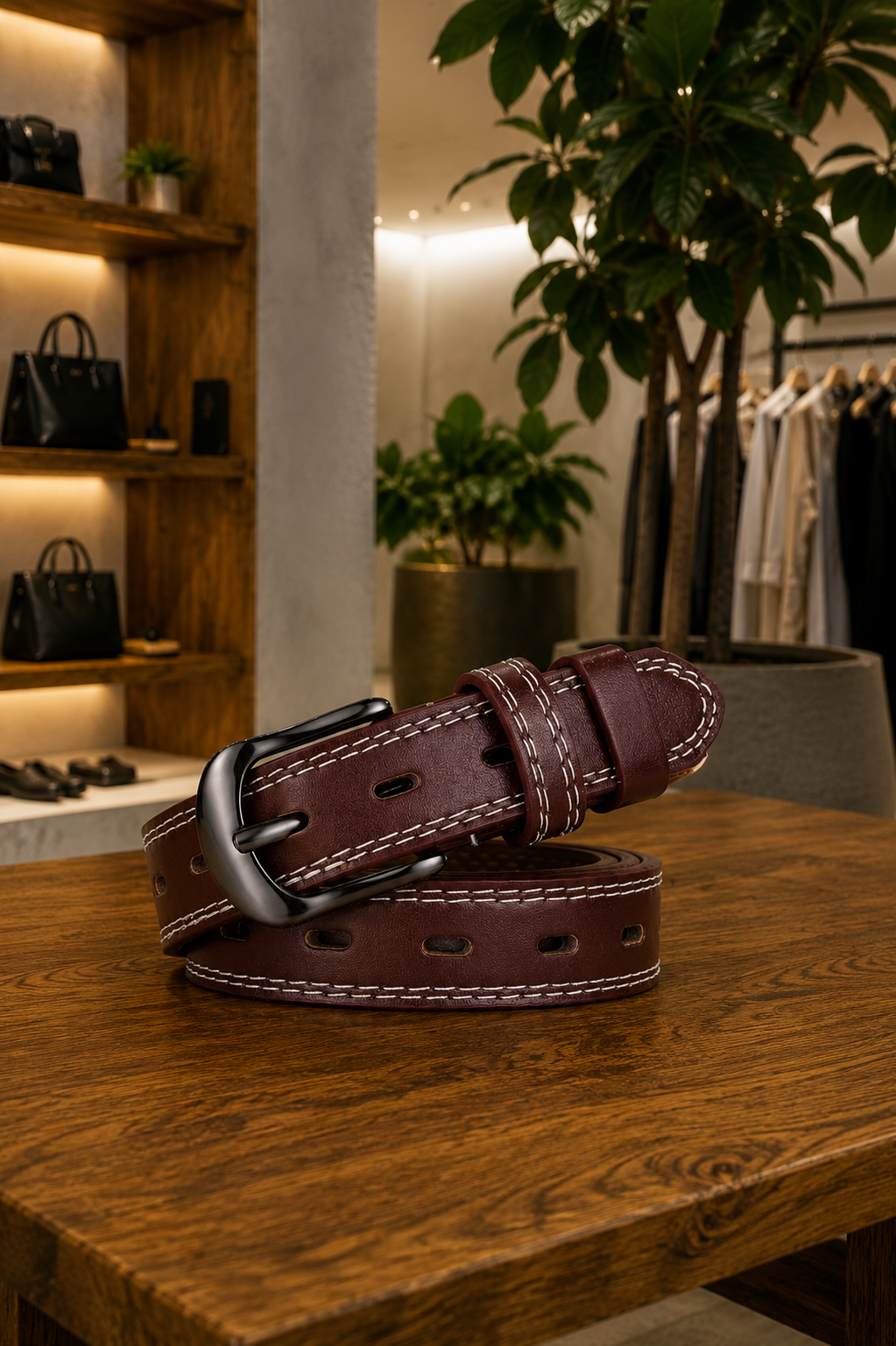 Sosa-Cinturón de cuero premium