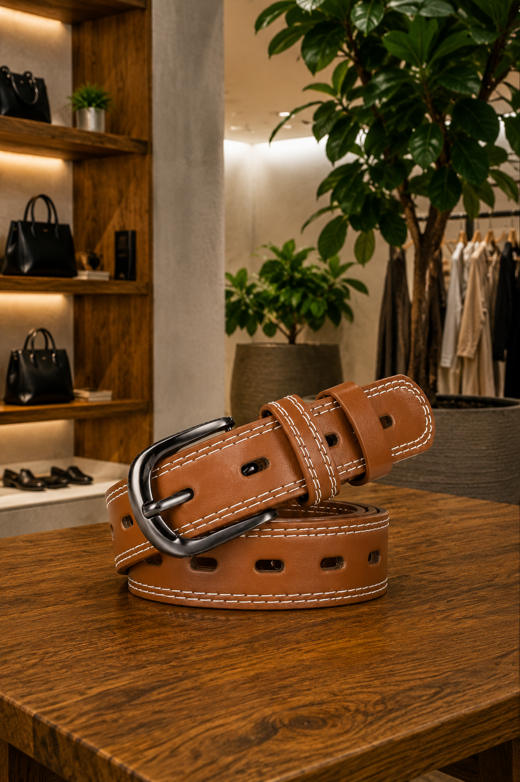 Sosa-Cinturón de cuero premium