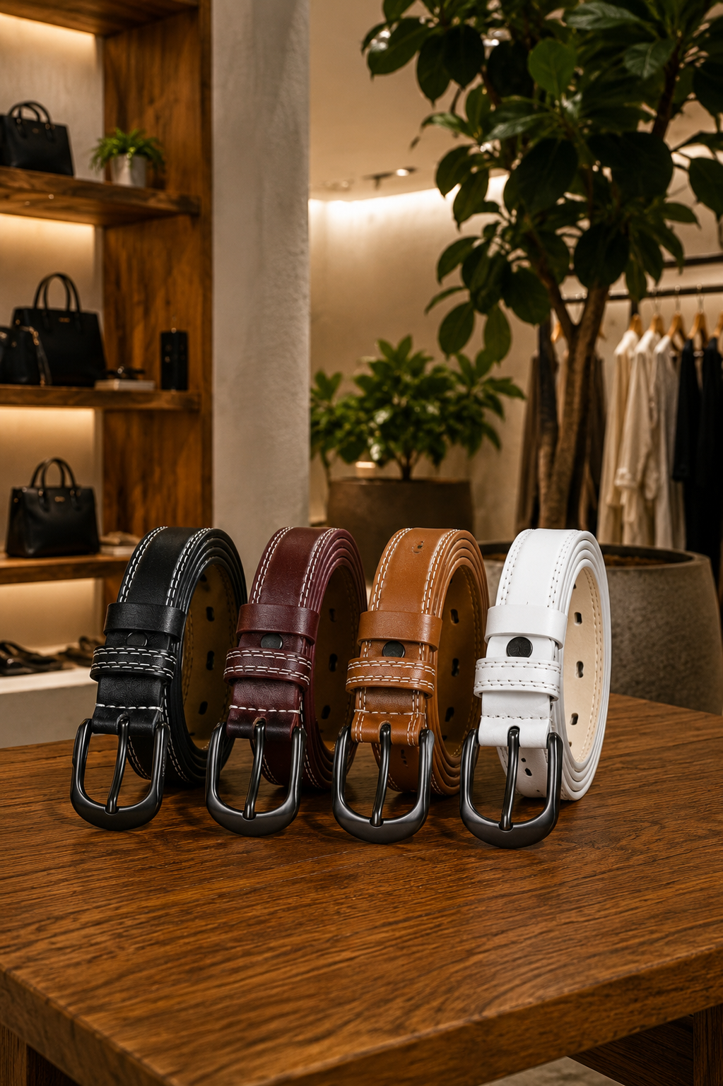 Sosa-Cinturón de cuero premium