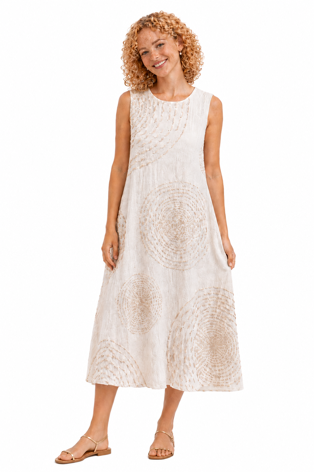 Vicky- Vestido casual retro