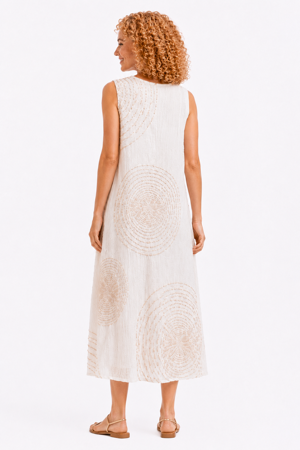 Vicky- Vestido casual retro