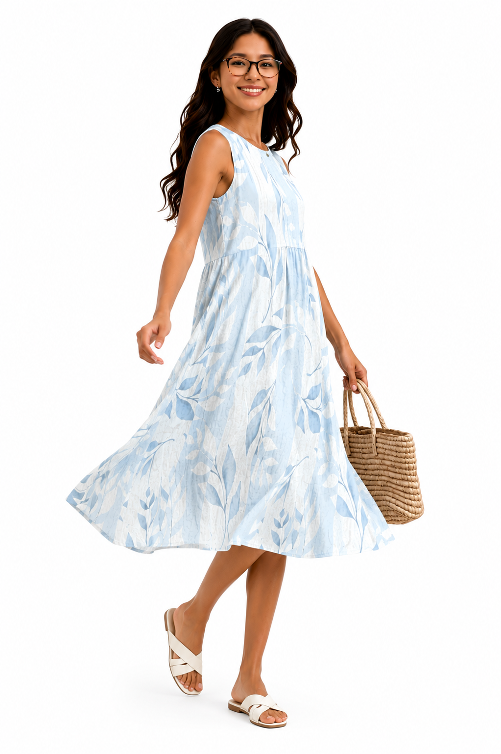 Johana- Vestido de verano ligero y sin mangas