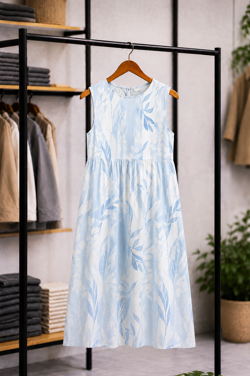 Johana- Vestido de verano ligero y sin mangas