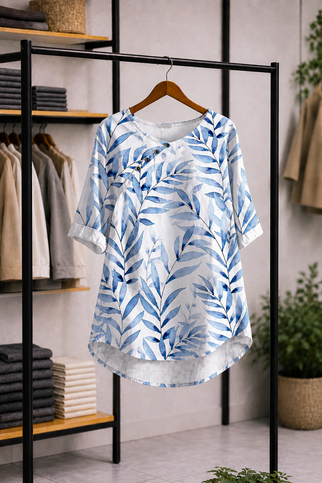 Amanda – Camisa veraniega fresca y elegante