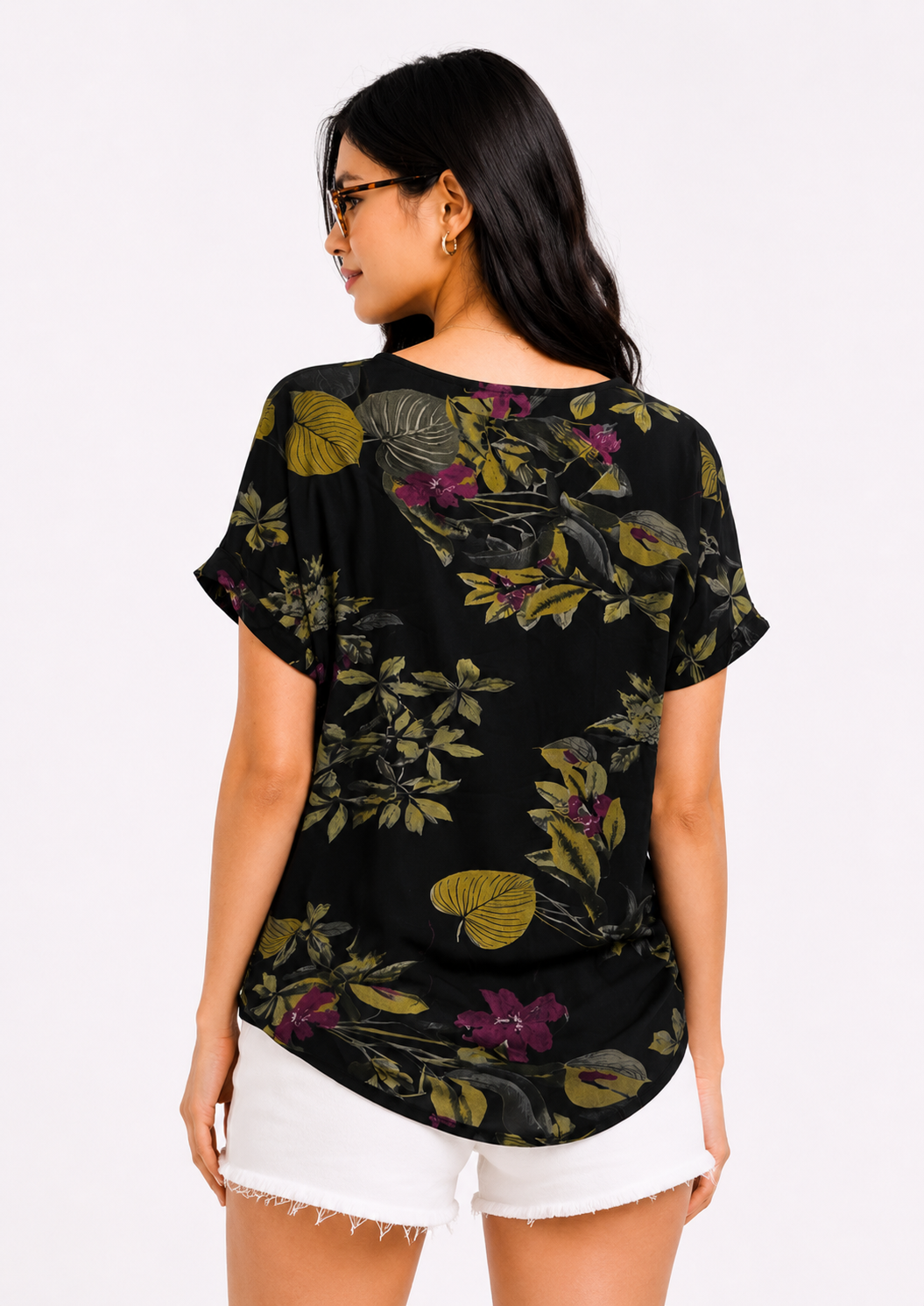 Ina- Blusa floral casual de verano