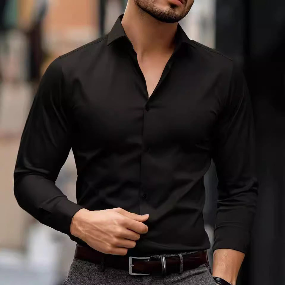 Men’s Casual Stretch Cardigan Jacket – Comfortable Everyday Style