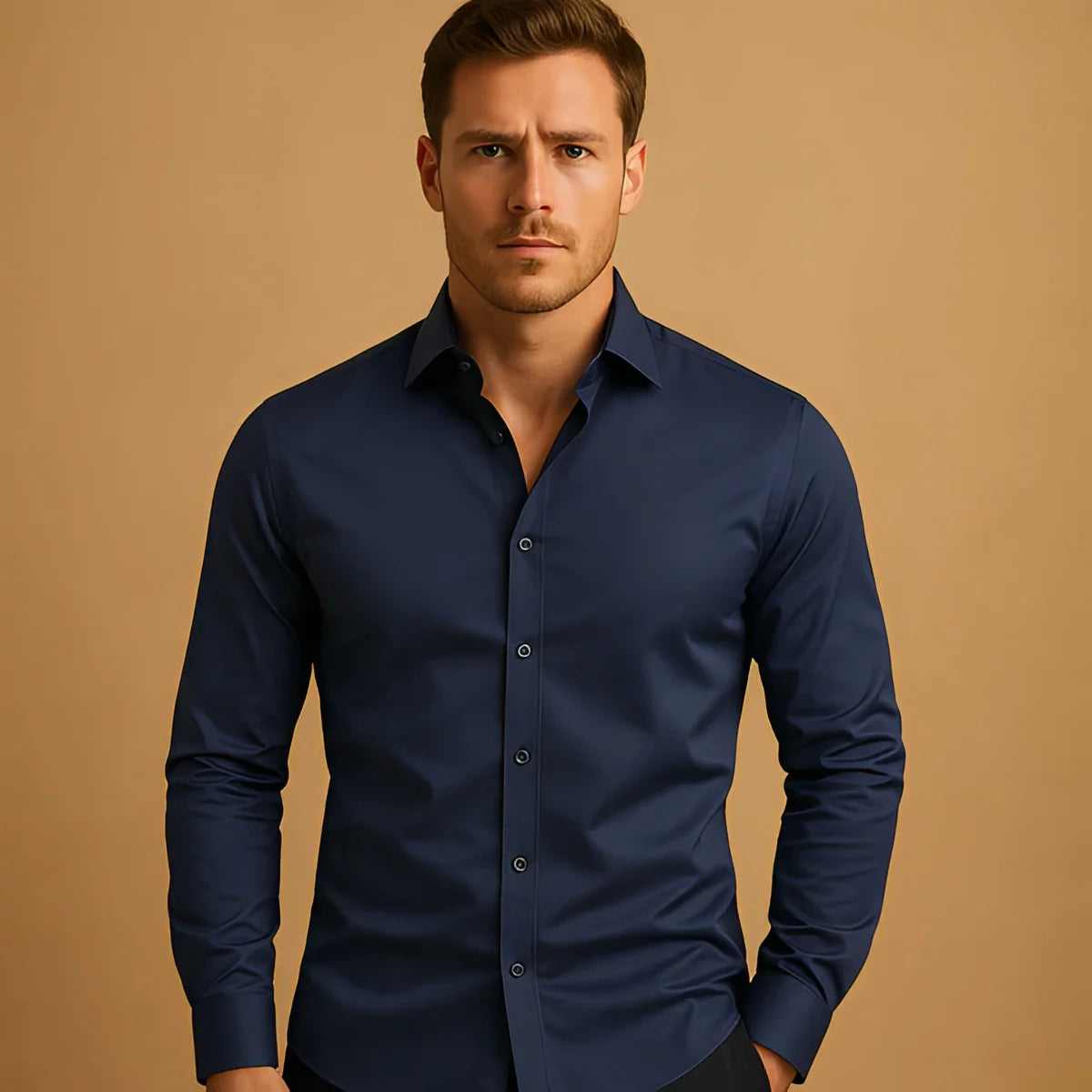 Men’s Velvet Cardigan Sweater – Soft Long Sleeve Casual Style