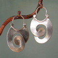 Pendientes de plata vintage